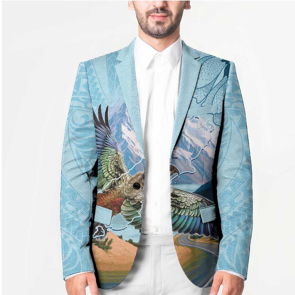 New Zealand South Island Blazer Te Waipounamu Aoraki Kea Bird LT14 - Polynesian Pride