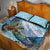 New Zealand South Island Quilt Bed Set Te Waipounamu Aoraki Kea Bird