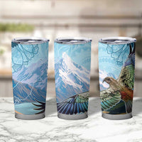 New Zealand South Island Tumbler Cup Te Waipounamu Aoraki Kea Bird LT14 - Polynesian Pride