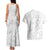 Polynesia Brain Cancer Awareness Couples Matching Tank Maxi Dress and Hawaiian Shirt In May We Wear Grey