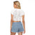 Polynesia Brain Cancer Awareness Raglan Cropped T Shirt In May We Wear Grey