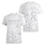 Polynesia Brain Cancer Awareness Women V-Neck T-Shirt In May We Wear Grey