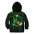 Polynesia Mental Health Awareness Kid Hoodie Green Ribbon Be Kind To Your Mind
