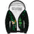 Polynesia Mental Health Awareness Sherpa Hoodie Green Ribbon Be Kind To Your Mind
