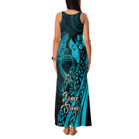 Polynesia World Ovarian Cancer Day Family Matching Tank Maxi Dress and Hawaiian Shirt You Matter Polynesian Women LT14 - Polynesian Pride