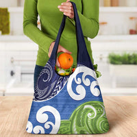 Southland New Zealand Grocery Bag Maori Koru Flag Color LT14 - Polynesian Pride