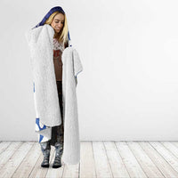 Southland New Zealand Hooded Blanket Maori Koru Flag Color