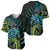 Southland Takehe Pounama Baseball Jersey Aotearoa Poutama Paua Shell Fern