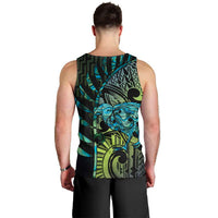 Southland Takehe Pounama Men Tank Top Aotearoa Poutama Paua Shell Fern