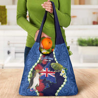 Southland Anniversary Day Grocery Bag Murihiku 1861 Maori Bird Mix Pohutukawa LT14 - Polynesian Pride