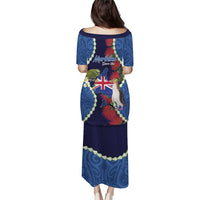 Southland Anniversary Day Puletasi Murihiku 1861 Maori Bird Mix Pohutukawa