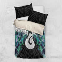 Aotearoa Korowai Motif Bedding Set Hei Matau Poutama Maori Pattern