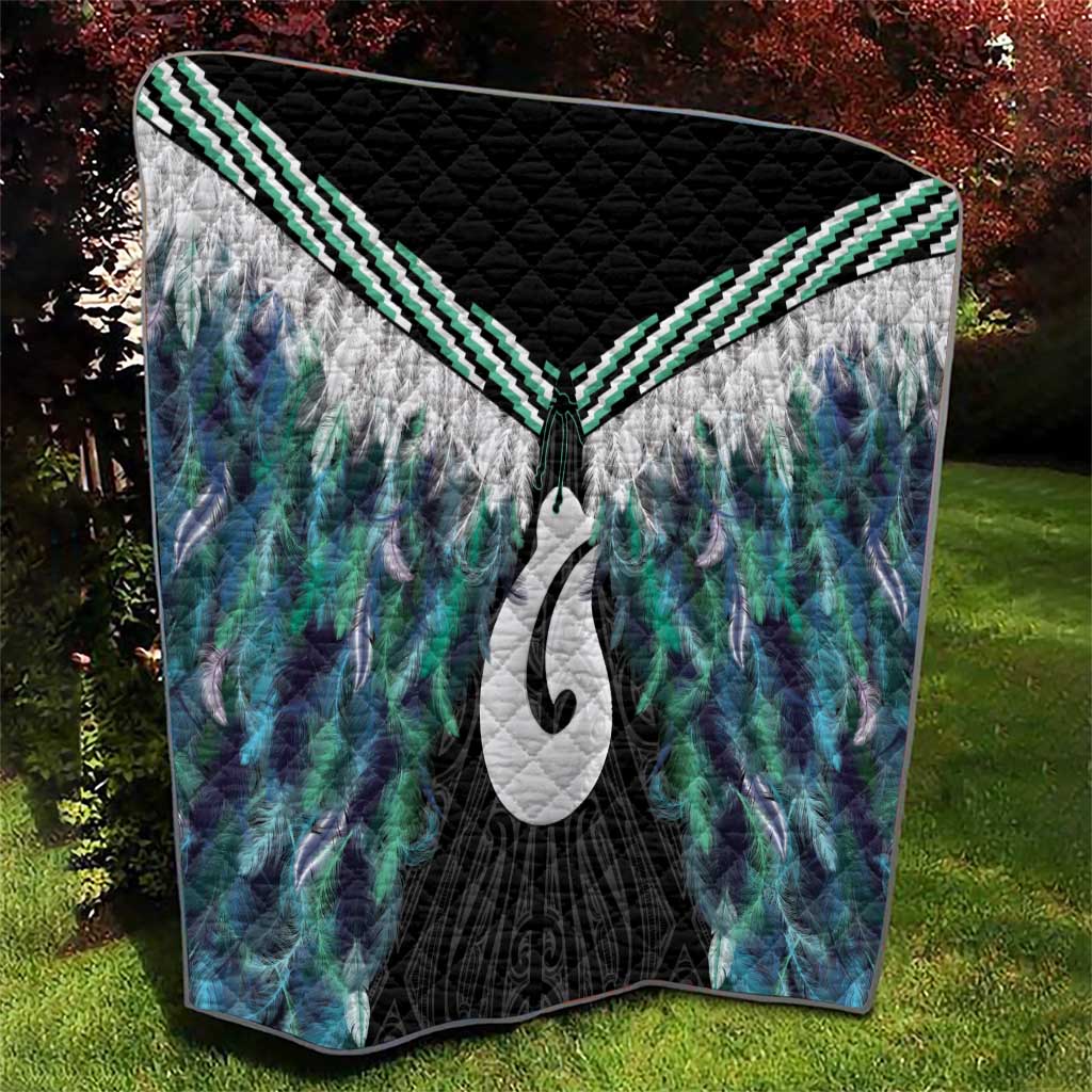 Aotearoa Korowai Motif Quilt Hei Matau Poutama Maori Pattern LT14 - Polynesian Pride