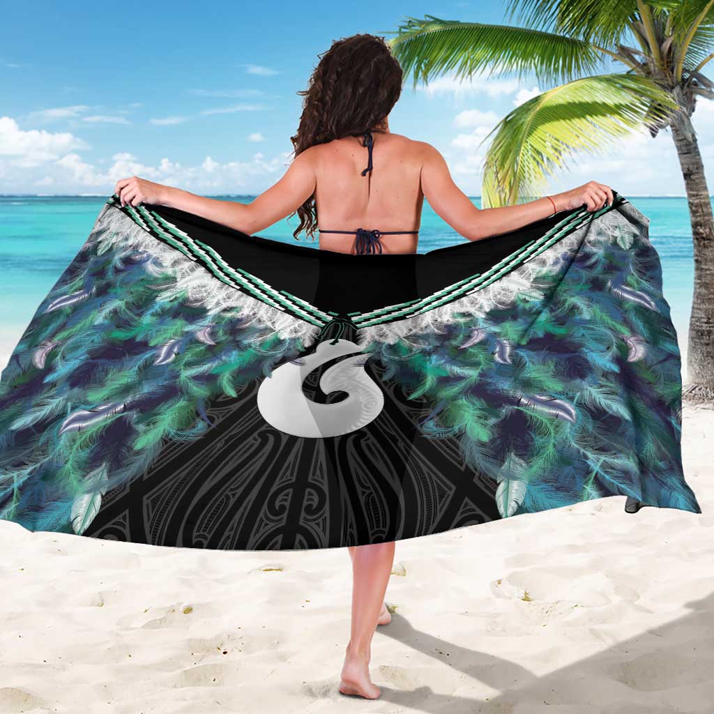 Aotearoa Korowai Motif Sarong Hei Matau Poutama Maori Pattern LT14 - Polynesian Pride