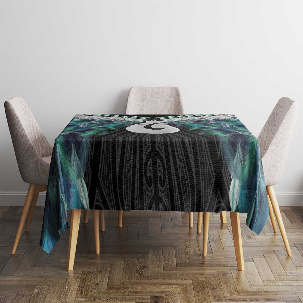Aotearoa Korowai Motif Tablecloth Hei Matau Poutama Maori Pattern LT14 - Polynesian Pride