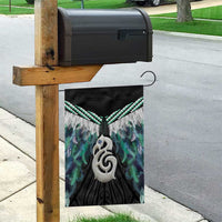 Aotearoa Korowai Motif Garden Flag Hei Manaia Poutama Maori Pattern