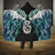 Aotearoa Korowai Motif Hooded Blanket Hei Manaia Poutama Maori Pattern