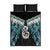 Aotearoa Korowai Motif Quilt Bed Set Hei Manaia Poutama Maori Pattern
