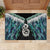 Aotearoa Korowai Motif Rubber Doormat Hei Manaia Poutama Maori Pattern