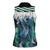 Aotearoa Korowai Motif Women Sleeveless Polo Shirt Hei Manaia Poutama Maori Pattern