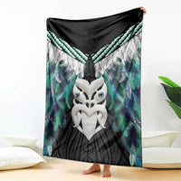 Aotearoa Korowai Motif Blanket Maori Wheku Poutama