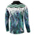 Aotearoa Korowai Motif Button Sweatshirt Maori Wheku Poutama
