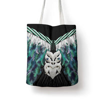 Aotearoa Korowai Motif Tote Bag Maori Wheku Poutama - Polynesian Pride