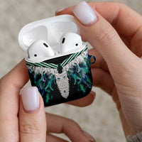 Aotearoa Korowai Motif AirPods Case Maori Tane Poutama - Polynesian Pride