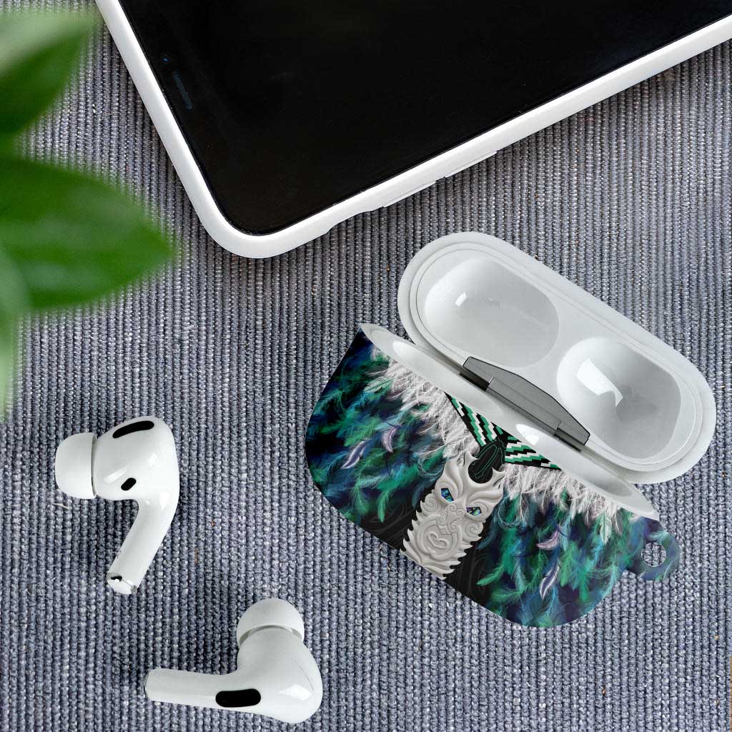Aotearoa Korowai Motif AirPods Case Maori Tane Poutama - Polynesian Pride