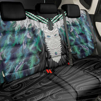 Aotearoa Korowai Motif Back Car Seat Cover Maori Tane Poutama