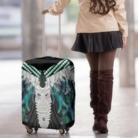 Aotearoa Korowai Motif Luggage Cover Maori Tane Poutama