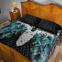 Aotearoa Korowai Motif Quilt Bed Set Maori Tane Poutama