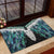 Aotearoa Korowai Motif Rubber Doormat Maori Tane Poutama