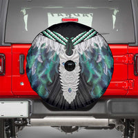 Aotearoa Korowai Motif Spare Tire Cover Maori Tane Poutama