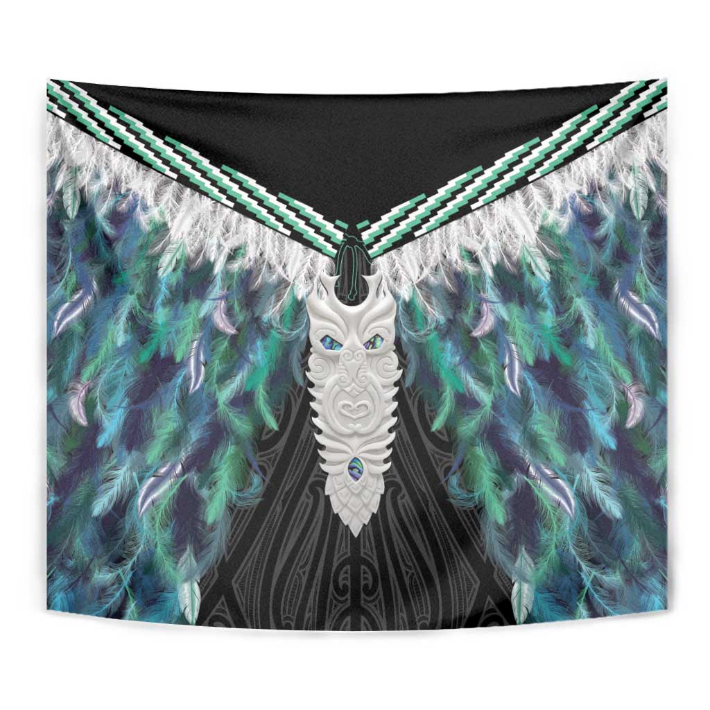 Aotearoa Korowai Motif Tapestry Maori Tane Poutama