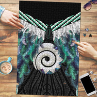 Aotearoa Korowai Motif Puzzle Maori Koru Poutama - Polynesian Pride