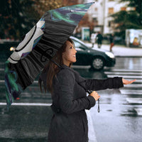 Aotearoa Korowai Motif Umbrella Maori Koru Poutama - Polynesian Pride