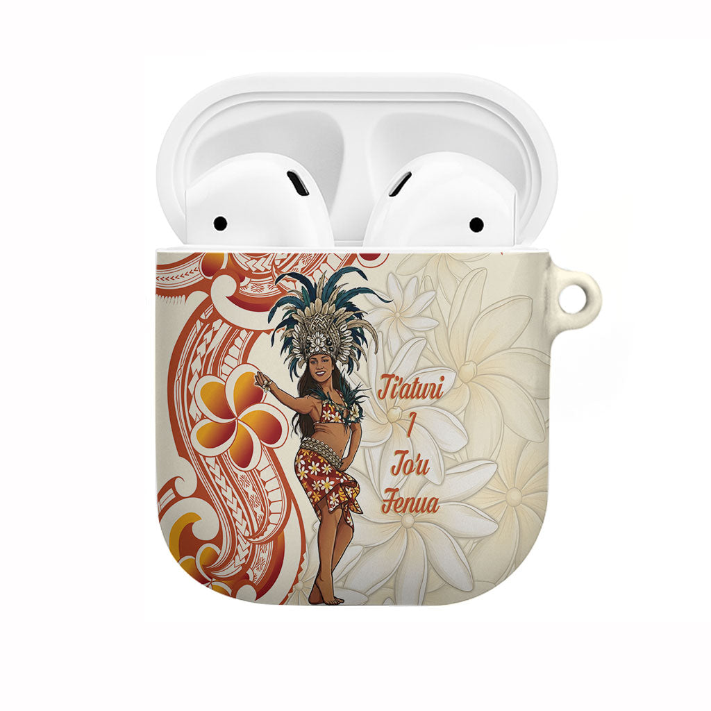 Heiva i Tahiti AirPods Case Ori Tahitian Dance Tiare Maori