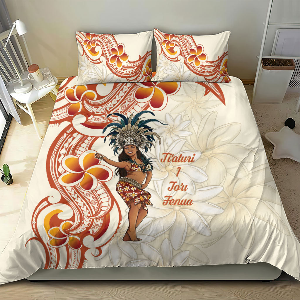 Heiva i Tahiti Bedding Set Ori Tahitian Dance Tiare Maori