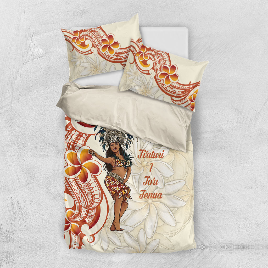 Heiva i Tahiti Bedding Set Ori Tahitian Dance Tiare Maori