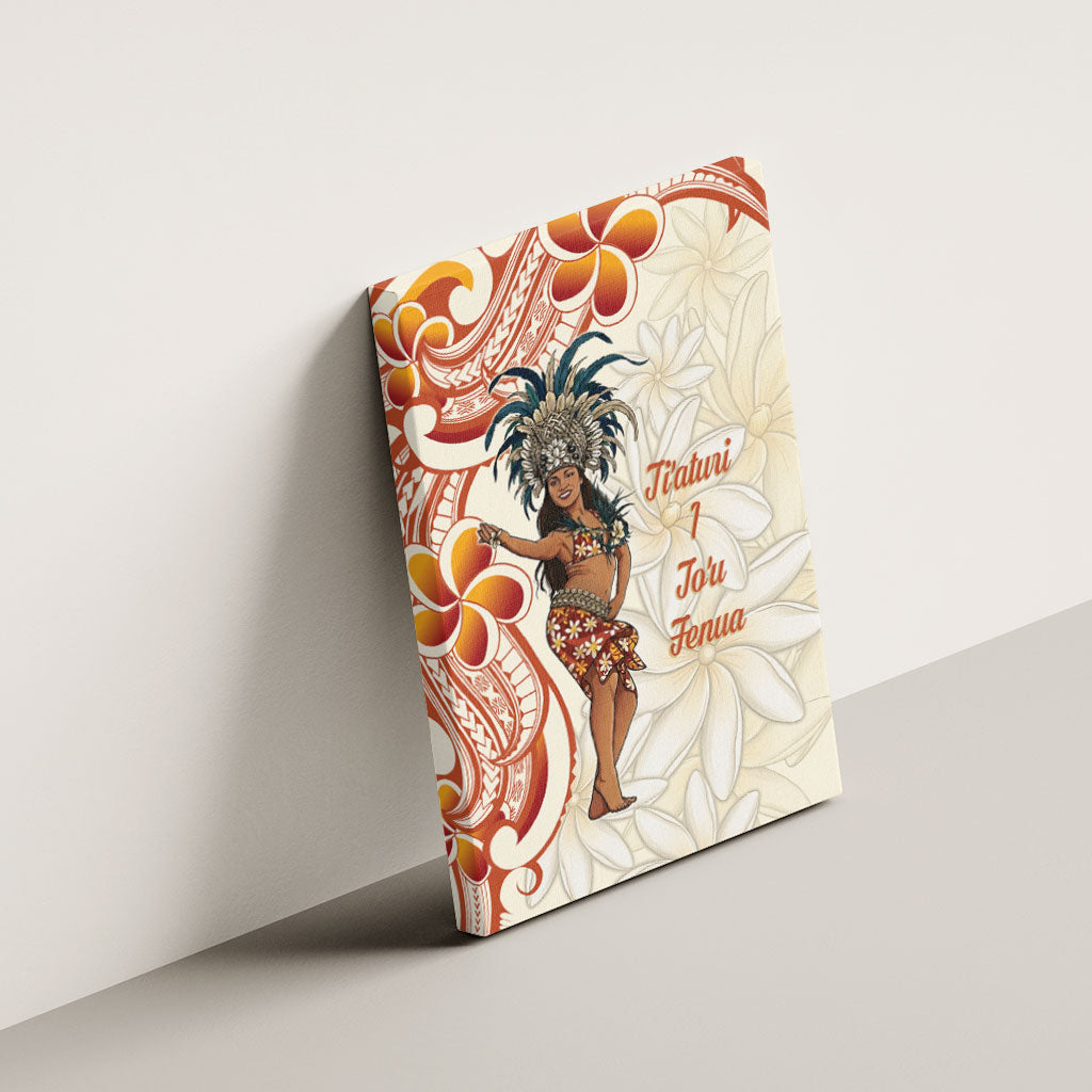 Heiva i Tahiti Canvas Wall Art Ori Tahitian Dance Tiare Maori