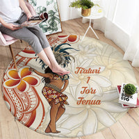 Heiva i Tahiti Round Carpet Ori Tahitian Dance Tiare Maori