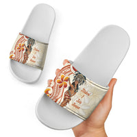 Heiva i Tahiti Slide Sandals Ori Tahitian Dance Tiare Maori