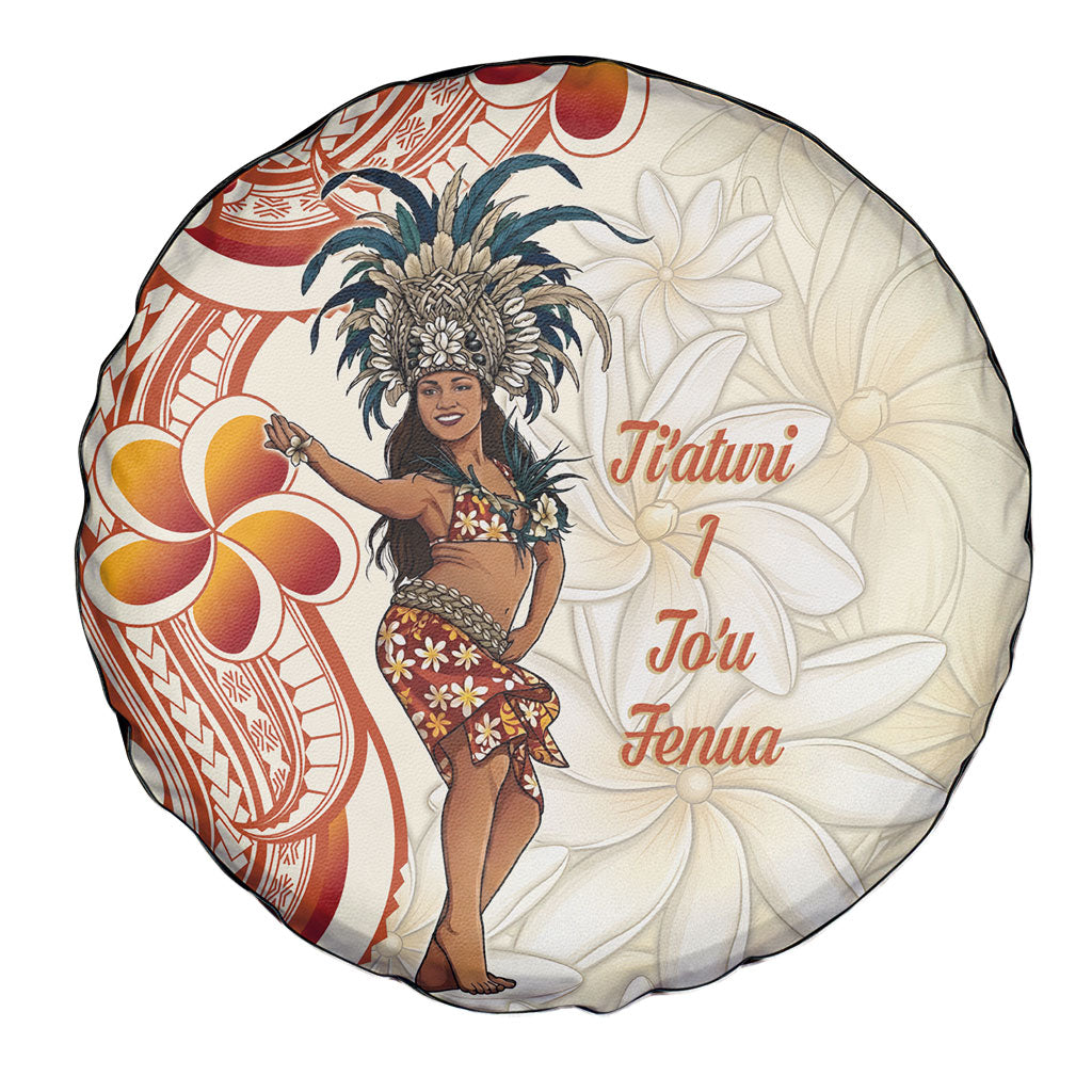 Heiva i Tahiti Spare Tire Cover Ori Tahitian Dance Tiare Maori LT14 - Polynesian Pride
