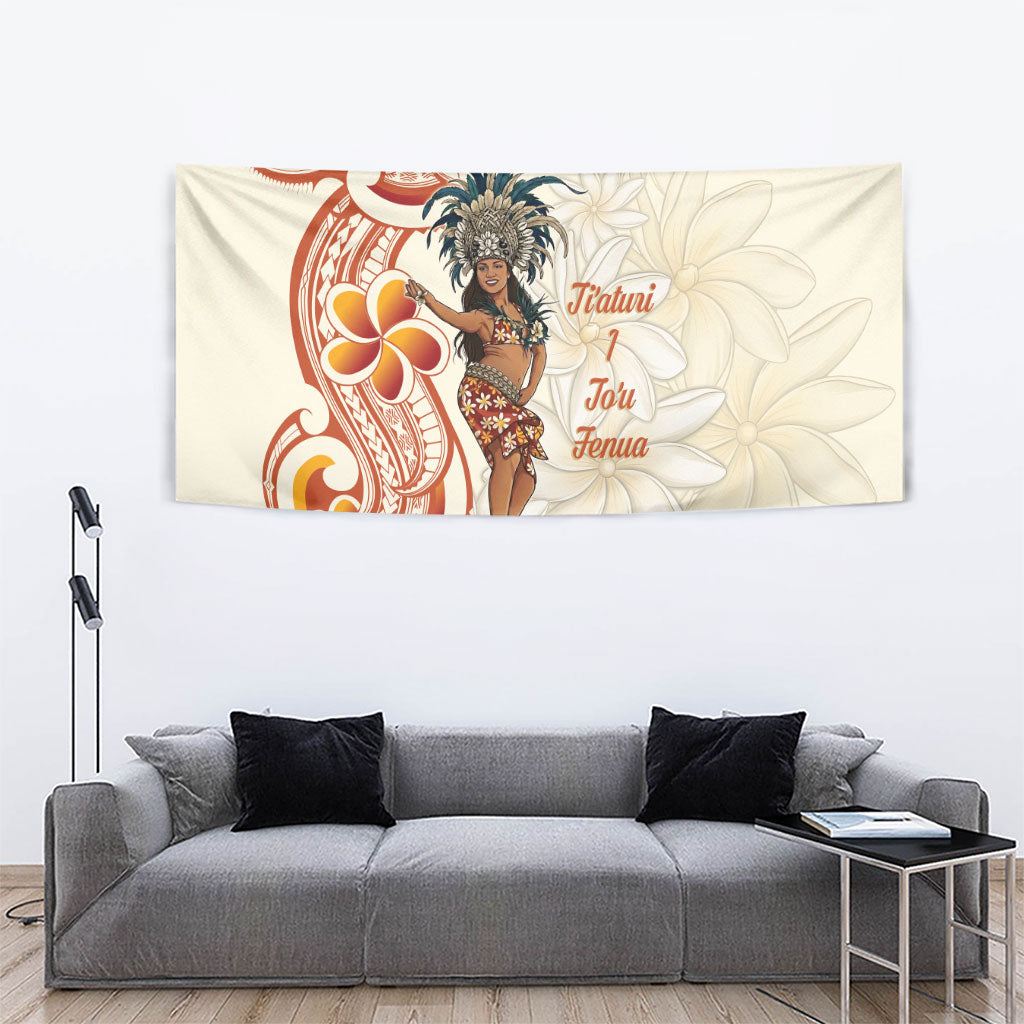 Heiva i Tahiti Tapestry Ori Tahitian Dance Tiare Maori LT14 - Polynesian Pride