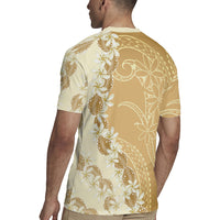 Heiva i Tahiti Rugby Jersey Tahitian Tiare Maori Cowrie Lei Brown LT14 - Polynesian Pride
