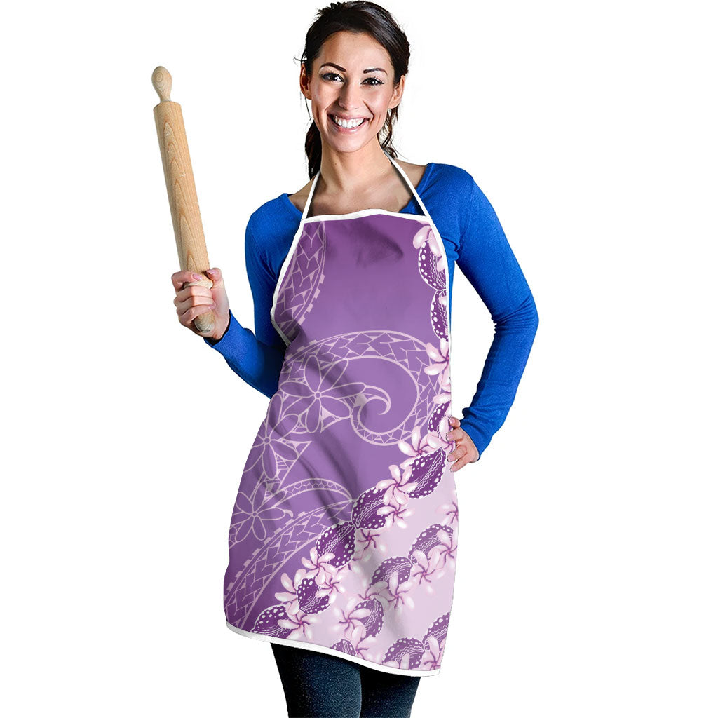 Heiva i Tahiti Apron Tahitian Tiare Maori Cowrie Lei Purple LT14 - Polynesian Pride
