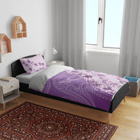 Heiva i Tahiti Bedding Set Tahitian Tiare Maori Cowrie Lei Purple LT14 - Polynesian Pride
