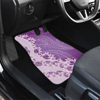 Heiva i Tahiti Car Mats Tahitian Tiare Maori Cowrie Lei Purple LT14 - Polynesian Pride