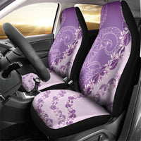 Heiva i Tahiti Car Seat Cover Tahitian Tiare Maori Cowrie Lei Purple LT14 - Polynesian Pride